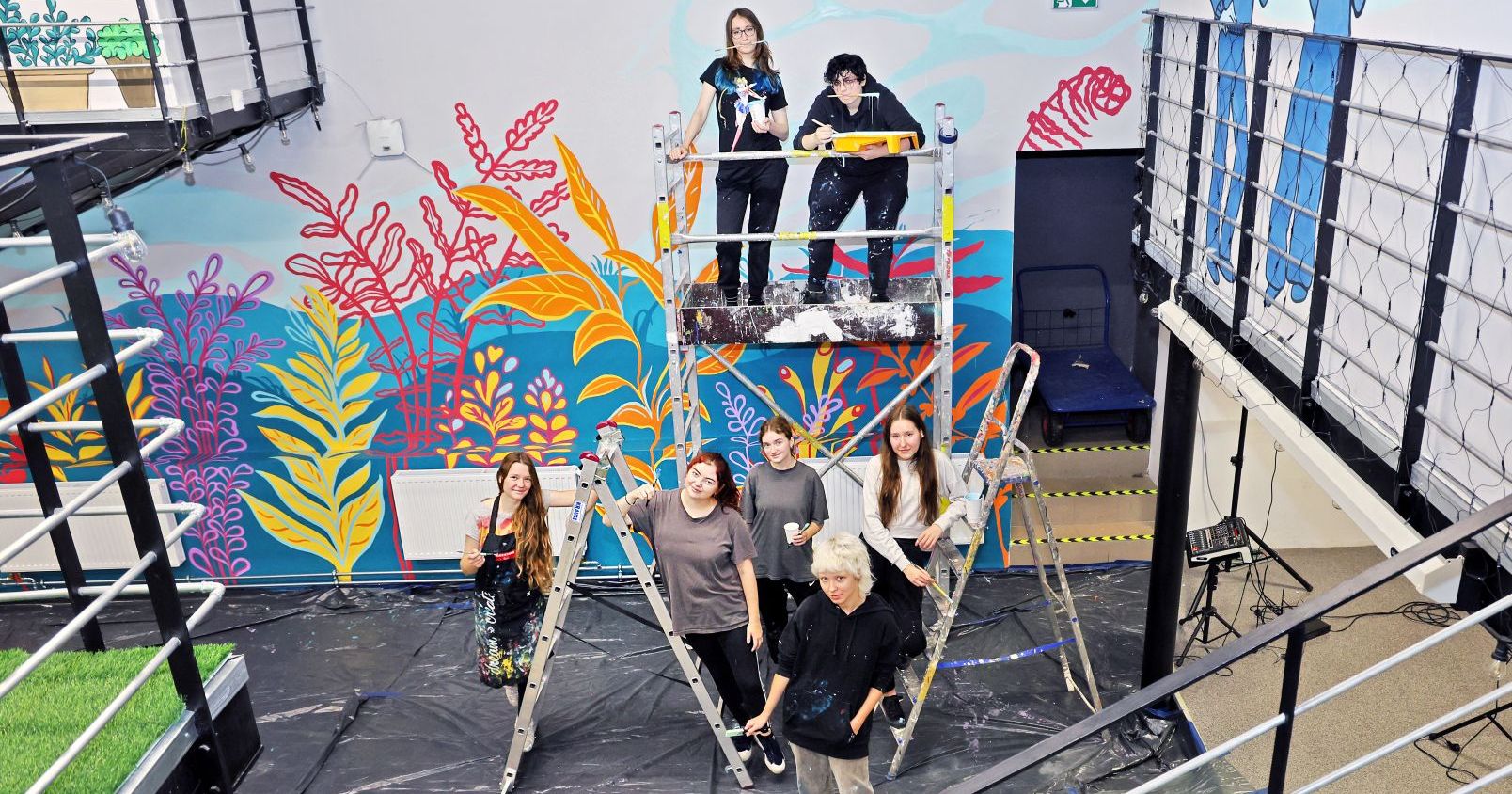 Kotłownia pełna kolorów